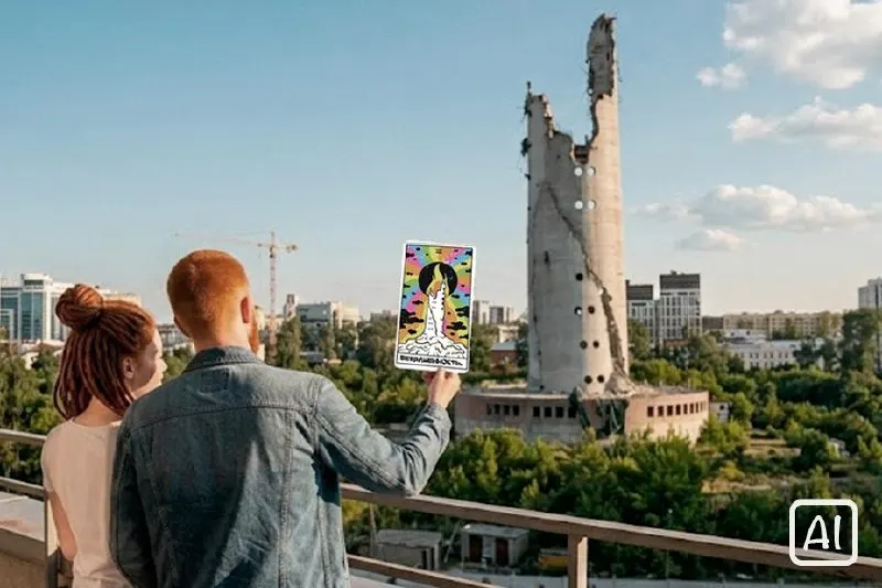 Художник уличного искусства Алексей Шахов создал «Уральское таро» — колоду из 78 карт, где вместо традиционных символов изображены стрит‑арт, узнаваемые городские локации и местные байки. Колода ближе к туристическому гиду по Екатеринбургу, чем к классическому таро.