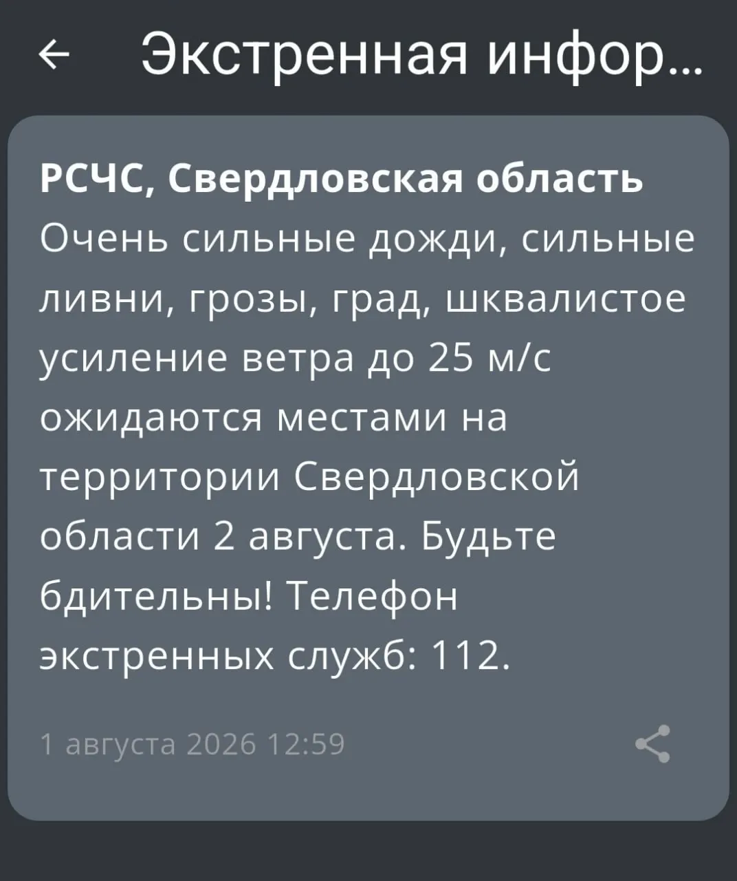 Спасатели предупреждают о ливнях, граде и сильных порывах ветра — по возможности оставайтесь дома и будьте внимательны на улице.