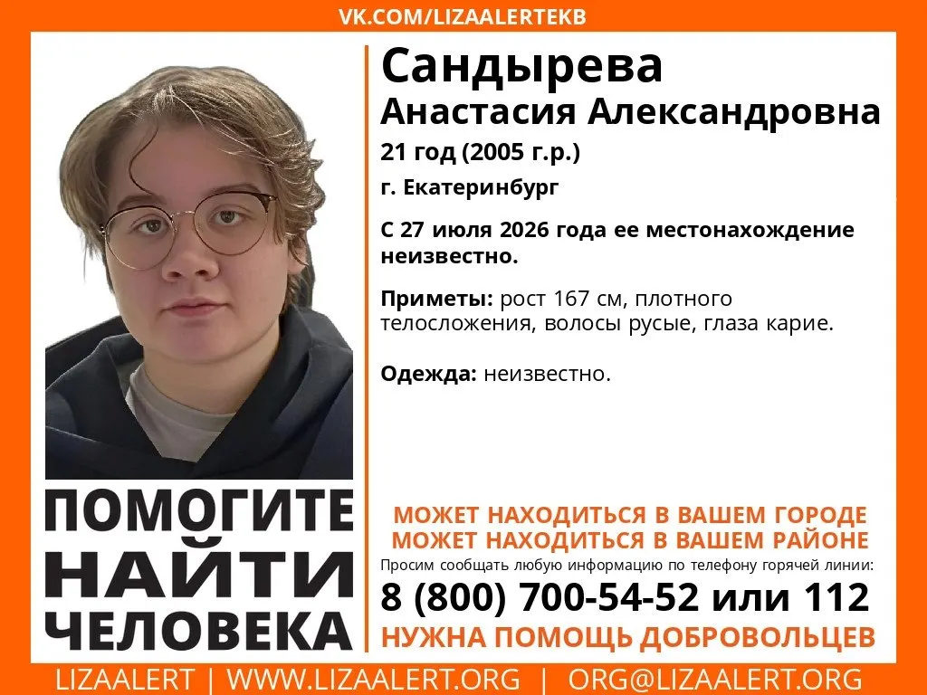Анастасия ушла из дома 27 июля и не вернулась. Родственники считают, что на девушку могли повлиять мошенники, которые после исчезновения стали угрожать семье; полиция и волонтёры занимаются поисками.