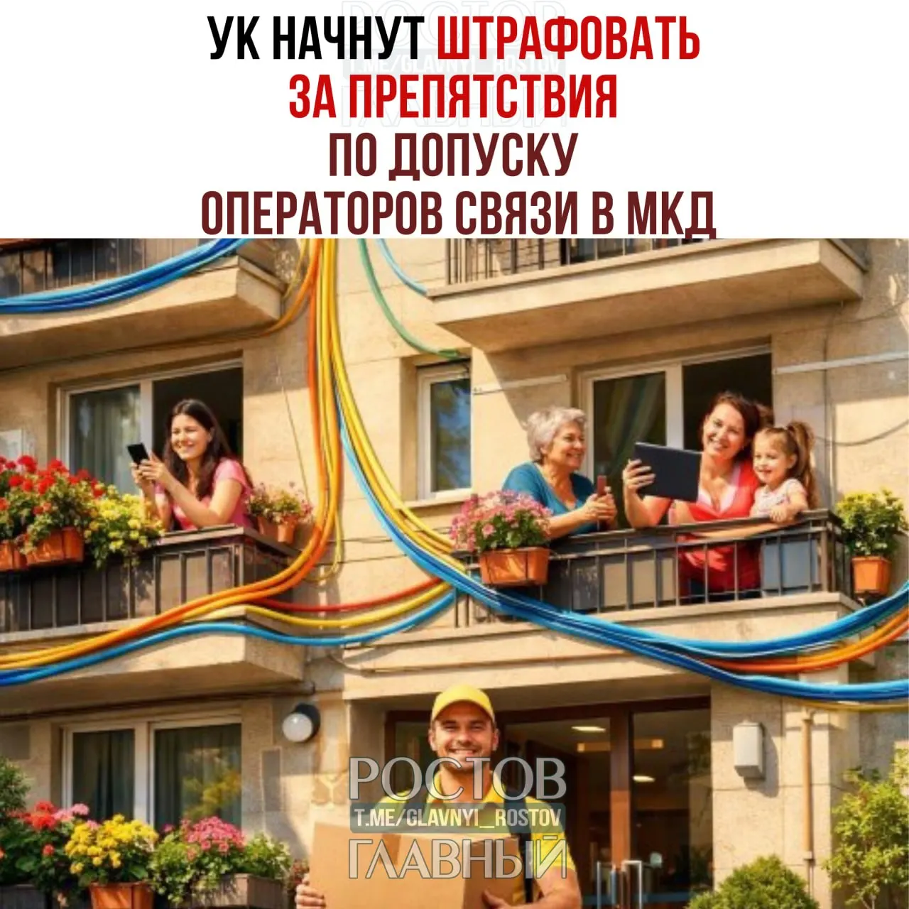 Закон вводит ответственность за препятствия при установке и обслуживании интернет‑оборудования в многоквартирных домах: предусмотрены штрафы для должностных лиц и организаций.