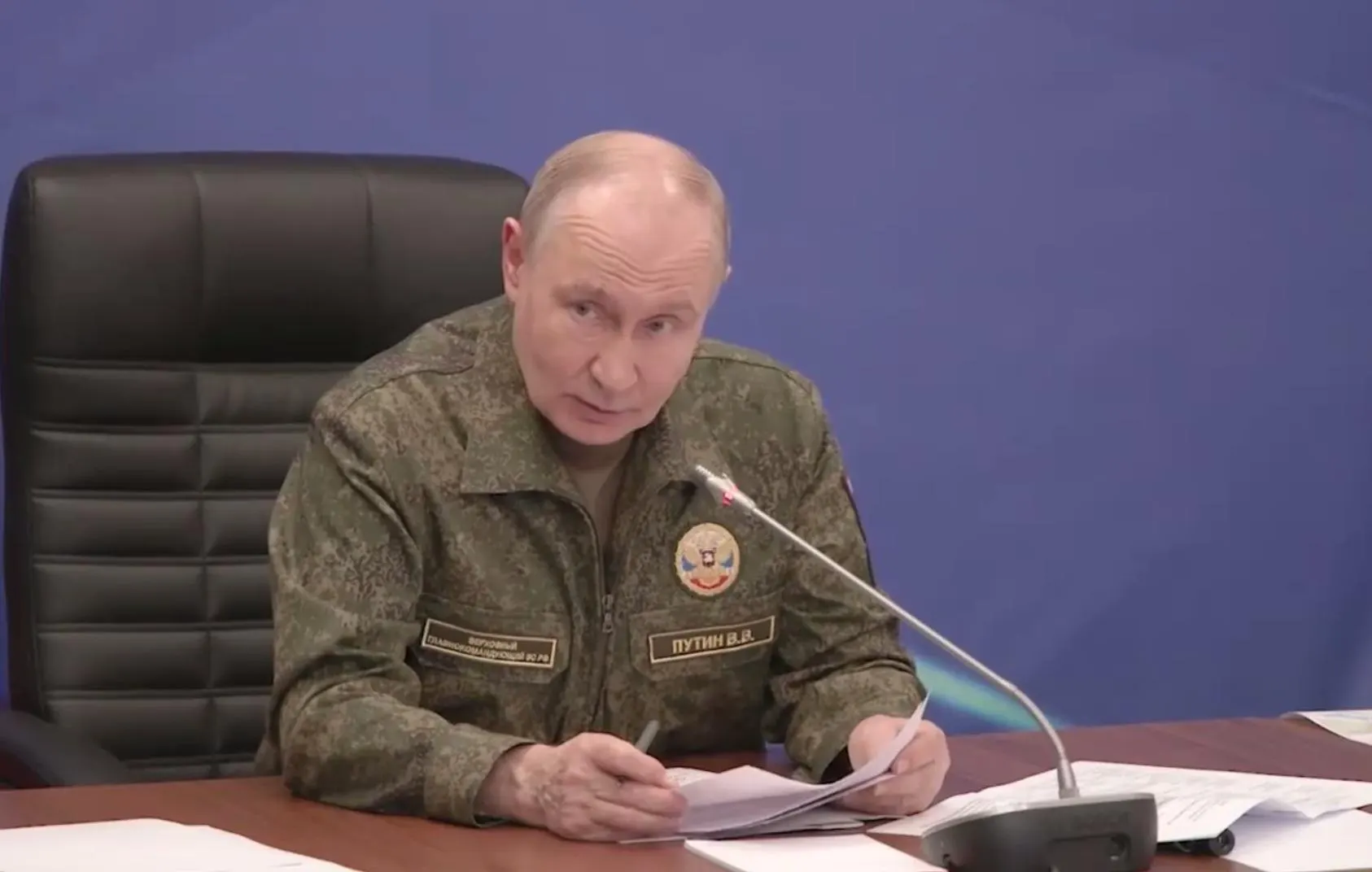 Президент сообщил, что российские войска освободили Константиновку в Донецкой народной республике.